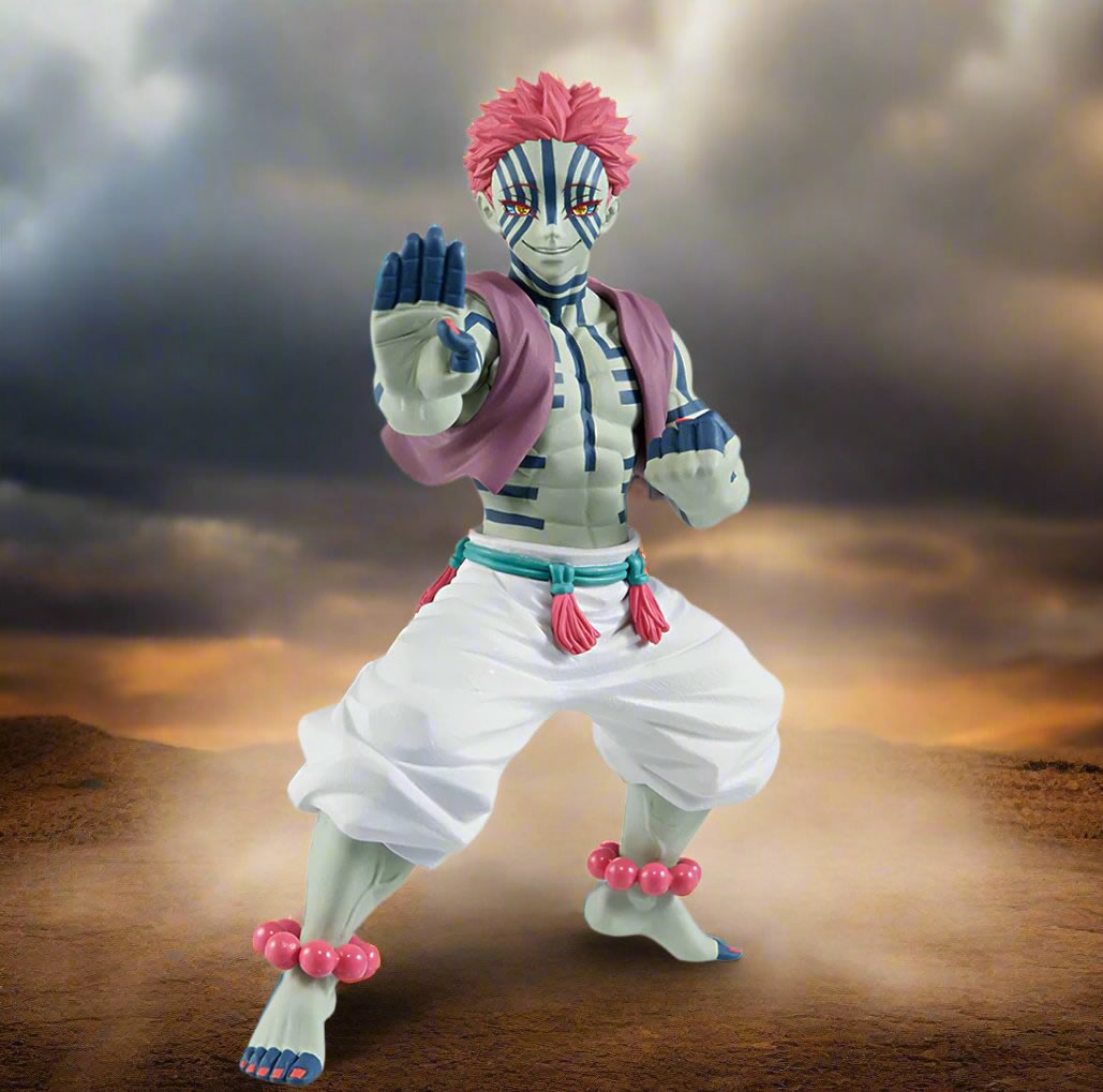 Akaza Vibration Stars Demon Slayer Figure Banpresto Bandai