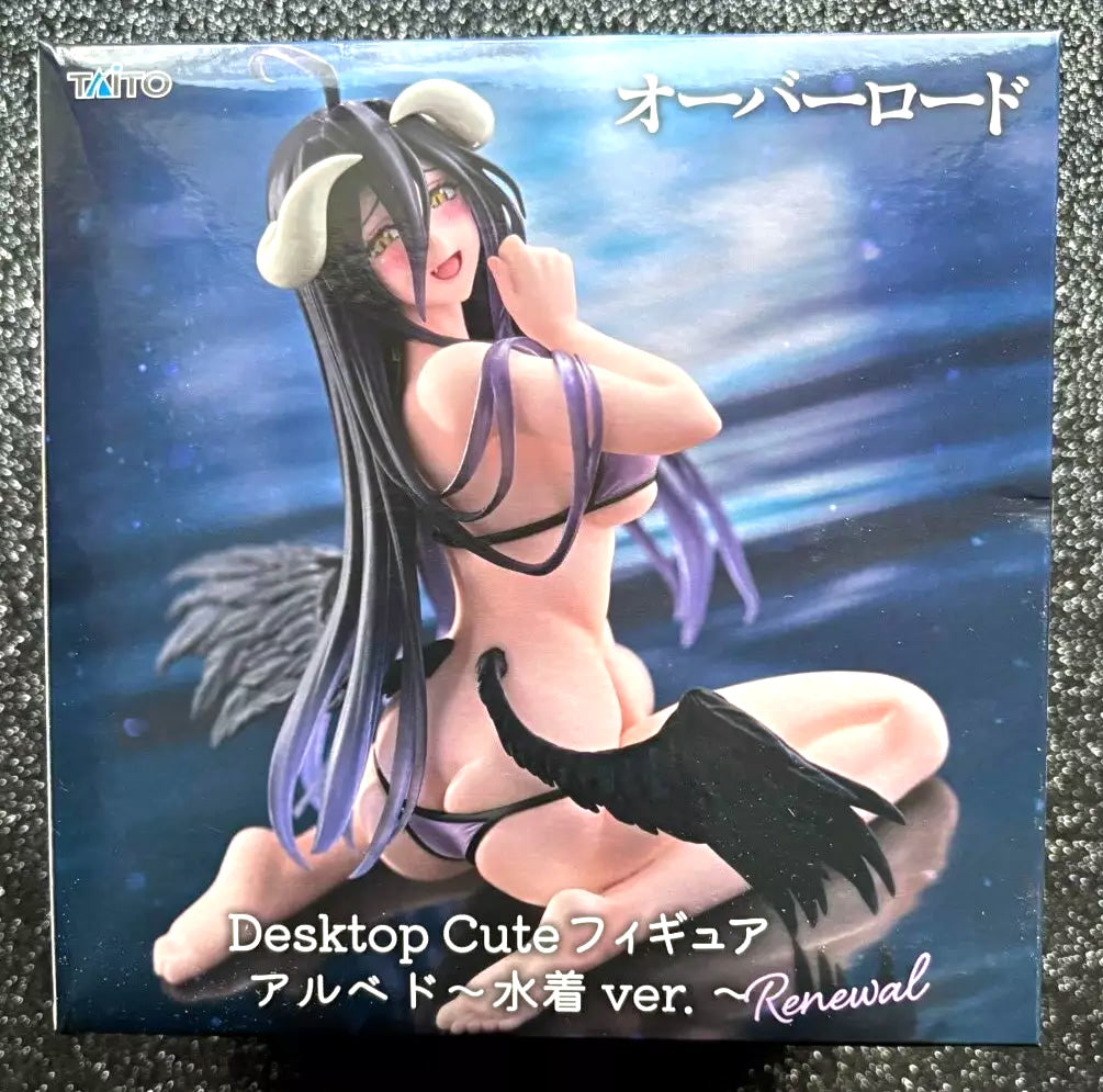 Albedo Desktop Cute (Swimsuit Ver.) Renewal Edition Overlord Figure Taito