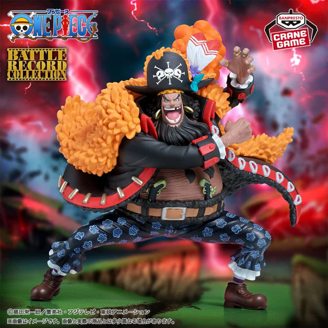 Blackbeard Marshall D. Teach Battle Record Collection One Piece Figure Banpresto