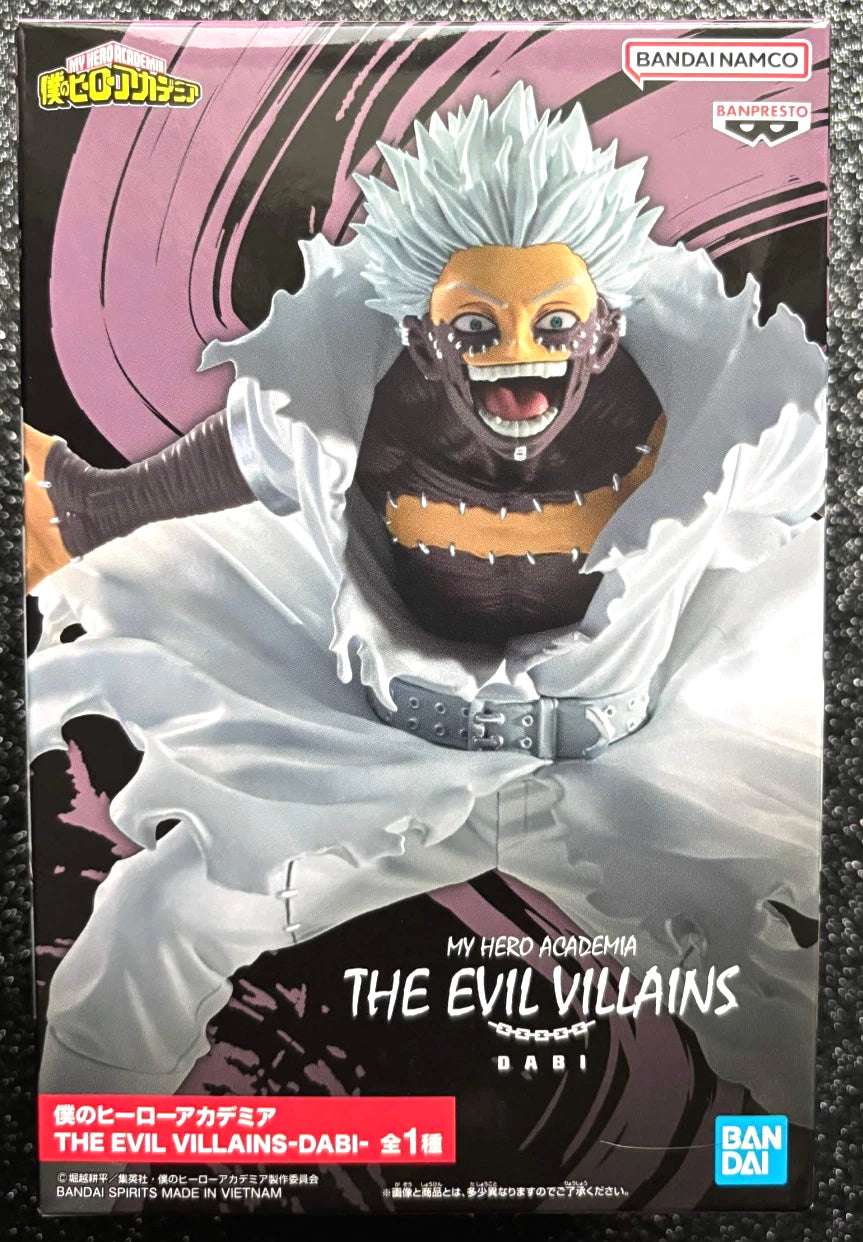 Dabi The Evil Villains My Hero Academia Figure Toya Banpresto Bandai