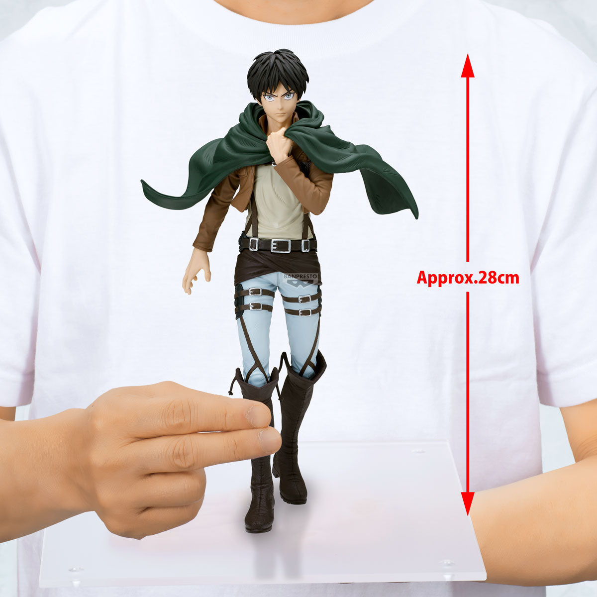 Eren Yeager Grandista Attack on Titan Figure Banpresto Bandai