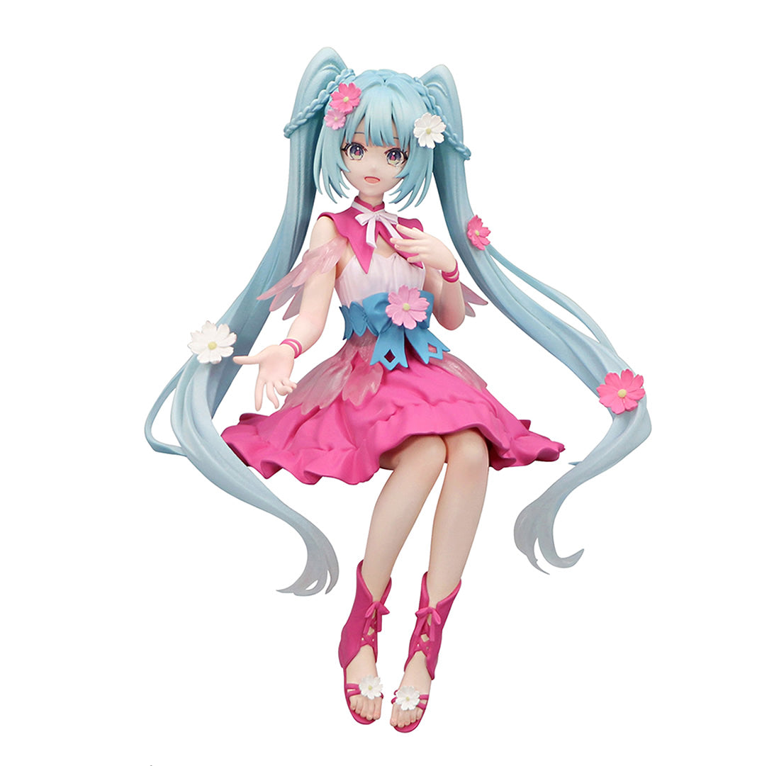 Hatsune Miku Flower Fairy Cosmos Noodle Stopper Vocaloid Figure FuRyu
