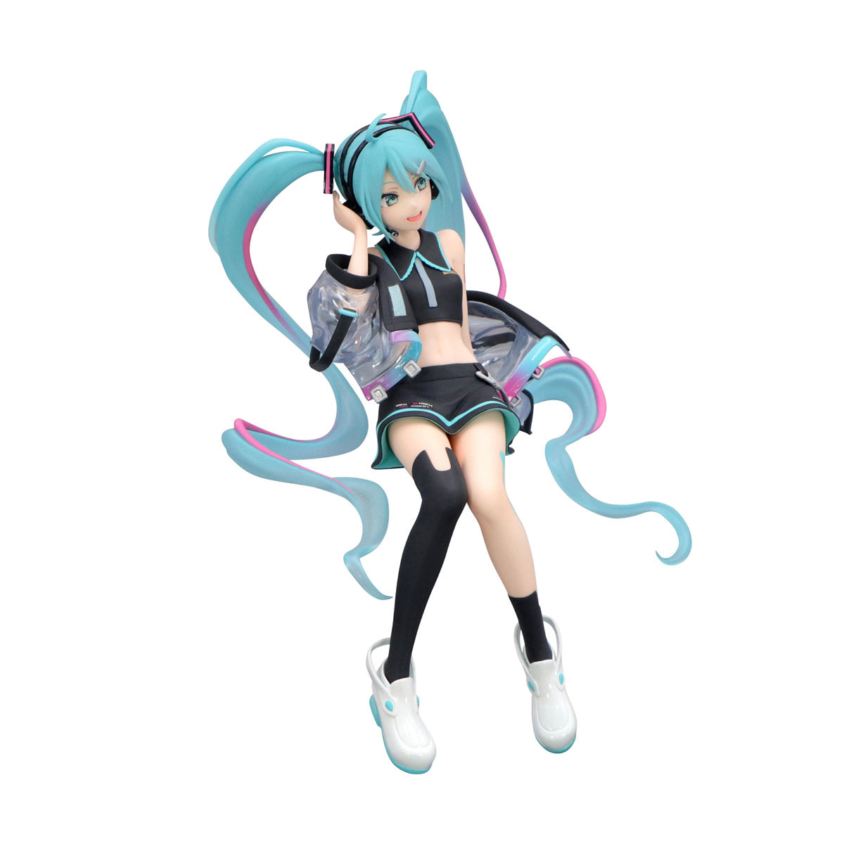 Hatsune Miku Neon Cyber Noodle Stopper Vocaloid Figure FuRyu