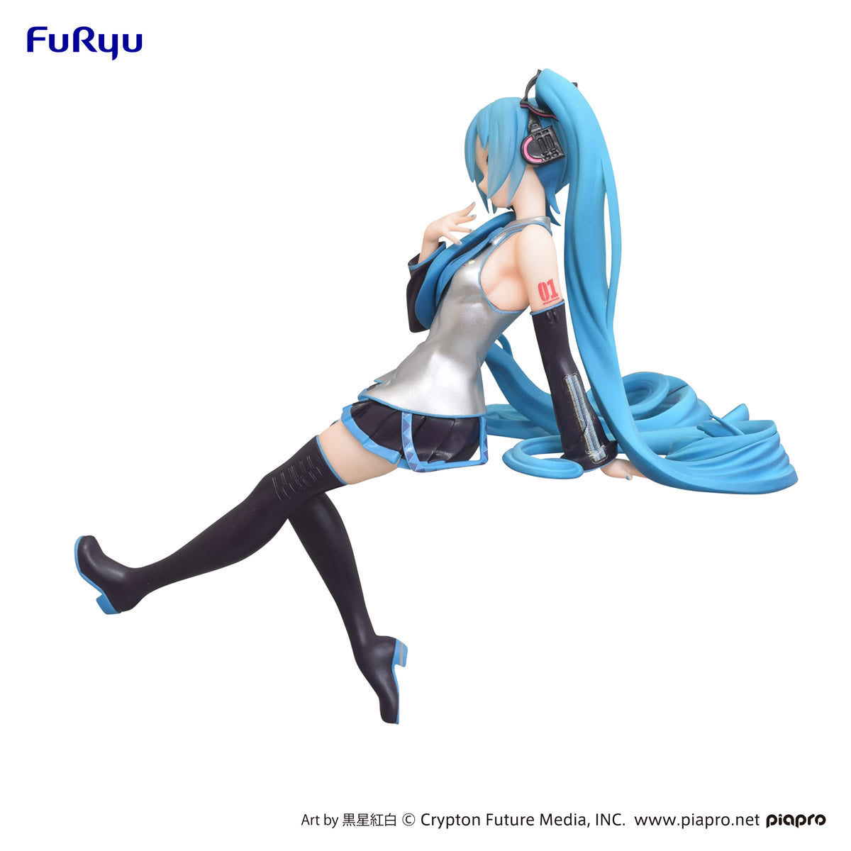 Hatsune Miku (Kuroboshi Kouhaku Ver.) Noodle Stopper Vocaloid Figure FuRyu