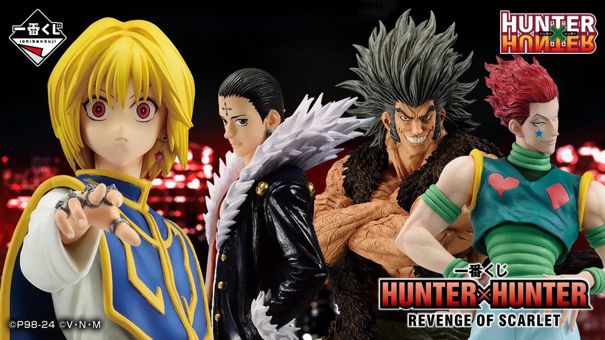Ichiban Kuji 'Revenge of Scarlet' Masterlise Hunter x Hunter Figure Set