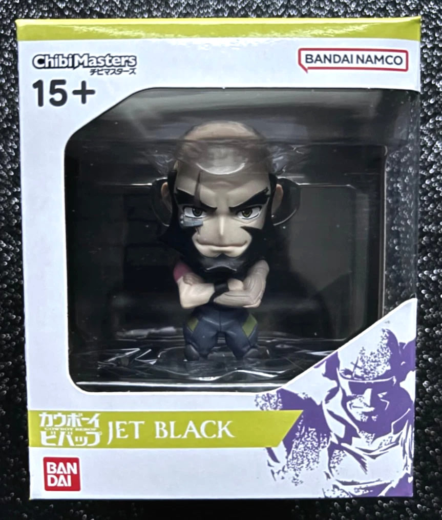 Jet Black Chibi Masters Cowboy Bebop Mini-Figure Bandai
