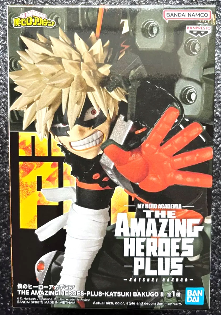 Katsuki Bakugo II The Amazing Heroes Plus My Hero Academia Figure Banpresto Bandai