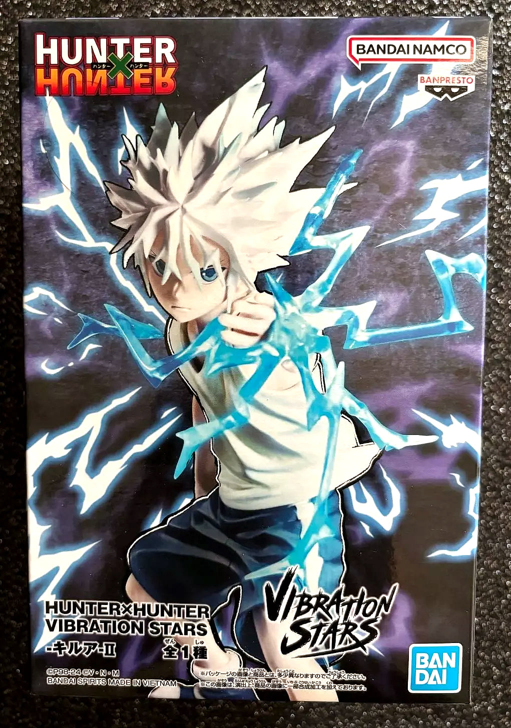 Killua Zoldyck II Vibration Stars Hunter x Hunter Figure Banpresto Bandai