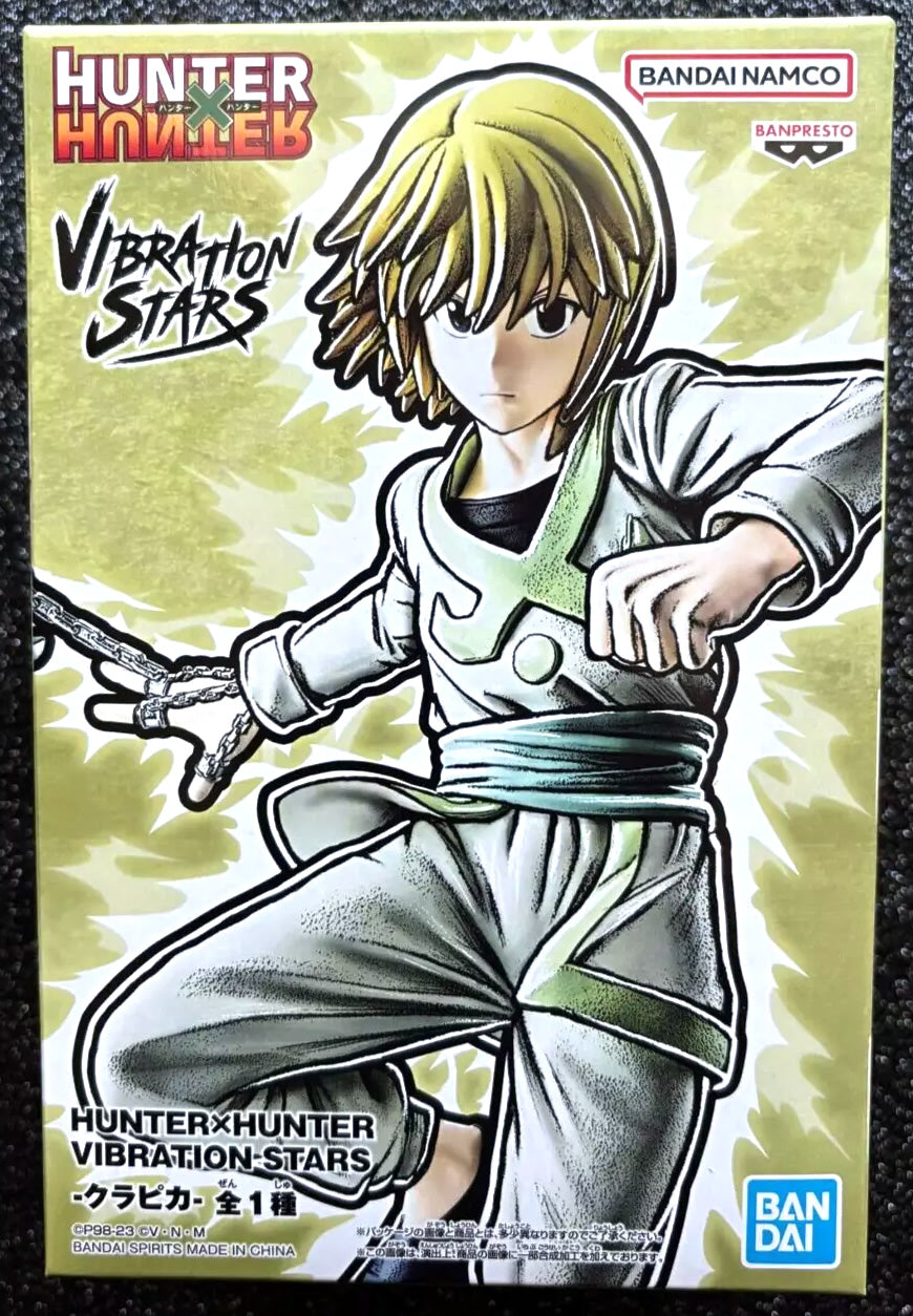 Kurapika Vibration Stars Hunter x Hunter Figure Banpresto Bandai