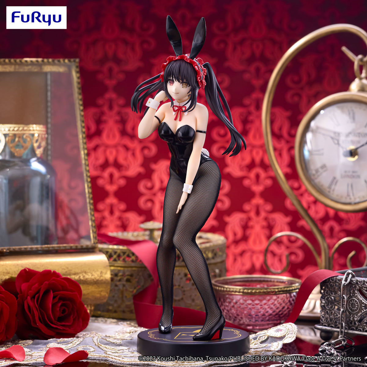 Kurumi Tokisaki BiCute Bunnies (Black Color Ver.) Date A Live Figure FuRyu