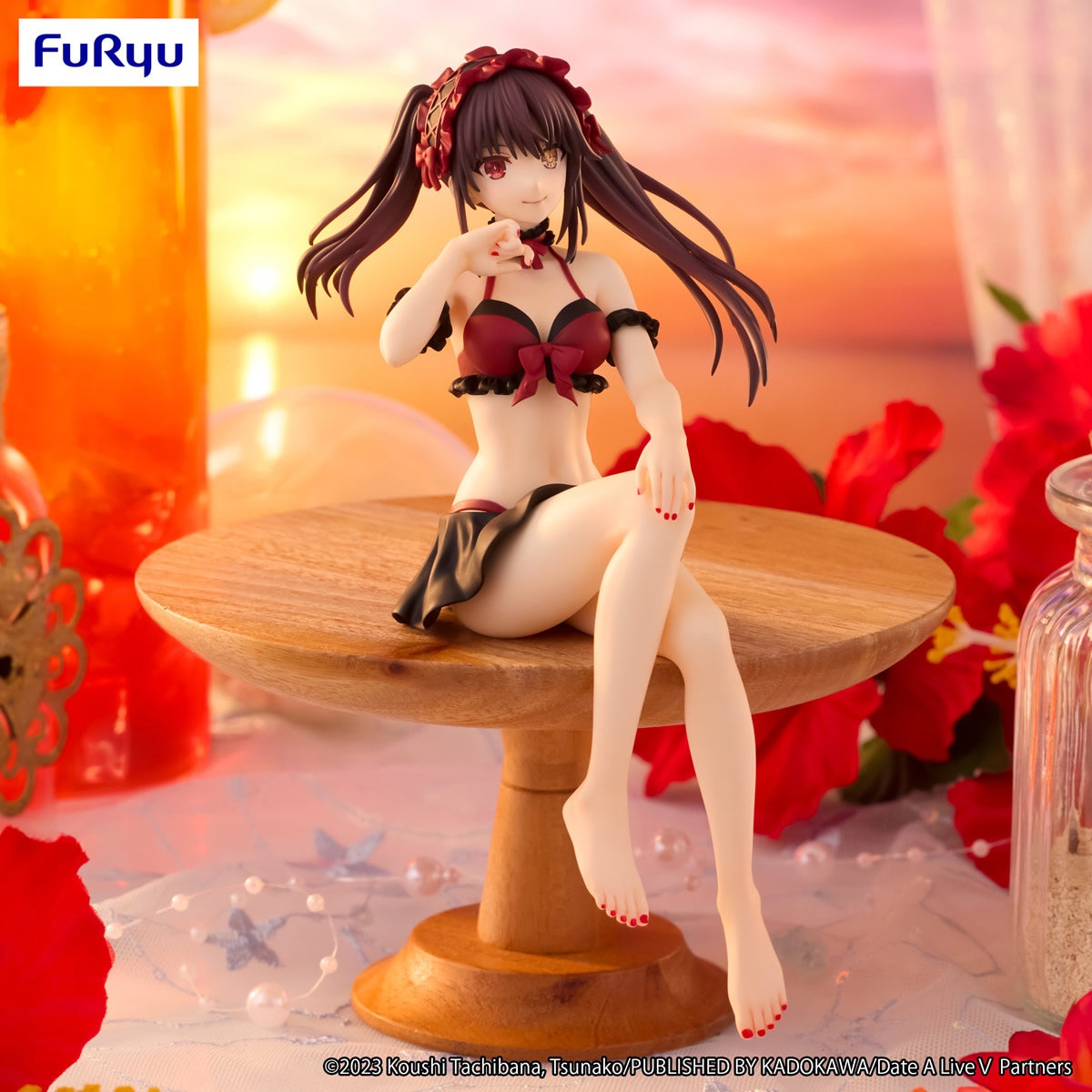 Kurumi Tokisaki (Swimsuit Ver.) Noodle Stopper Date A Live V Figure FuRyu