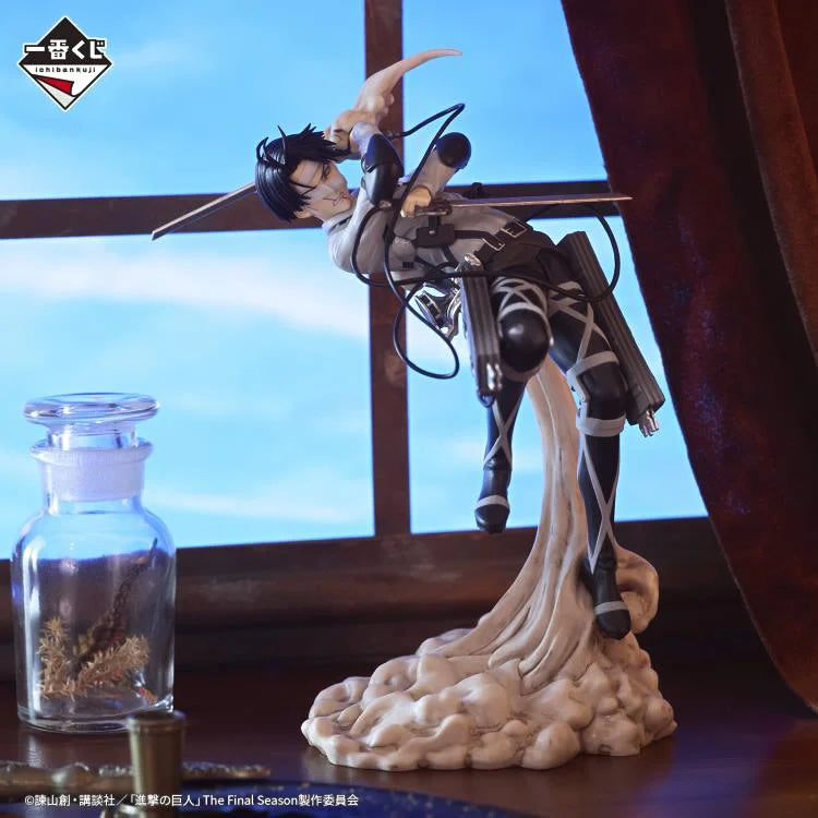 Levi Ackermann (Rumbling) Ichibansho Attack on Titan Final Season Figure Bandai