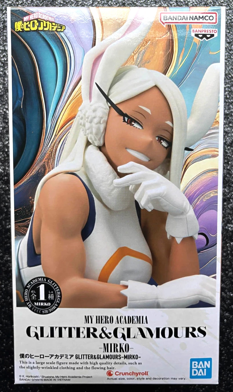 Mirko Glitter & Glamours Rumi Usagiyama My Hero Academia Figure Banpresto