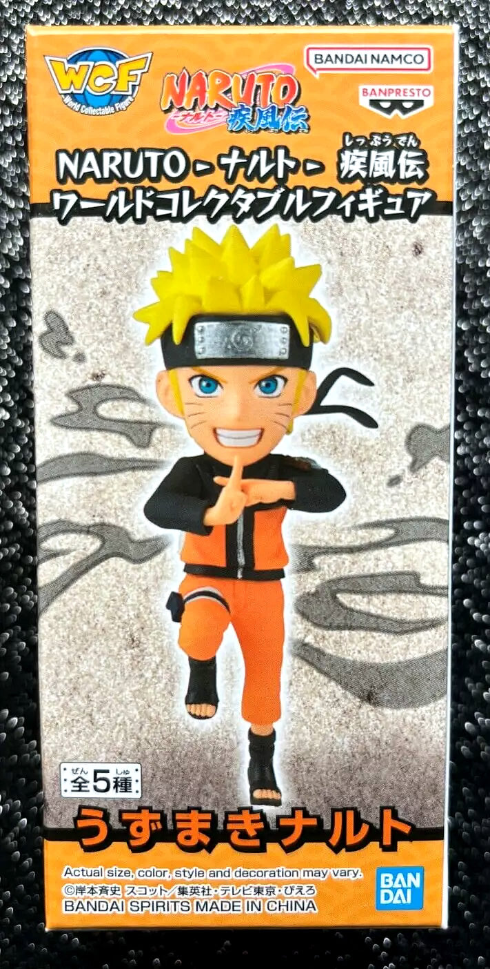 Naruto Uzumaki WCF World Collectable Mini-Figure (A) Naruto Shippuden Banpresto Bandai