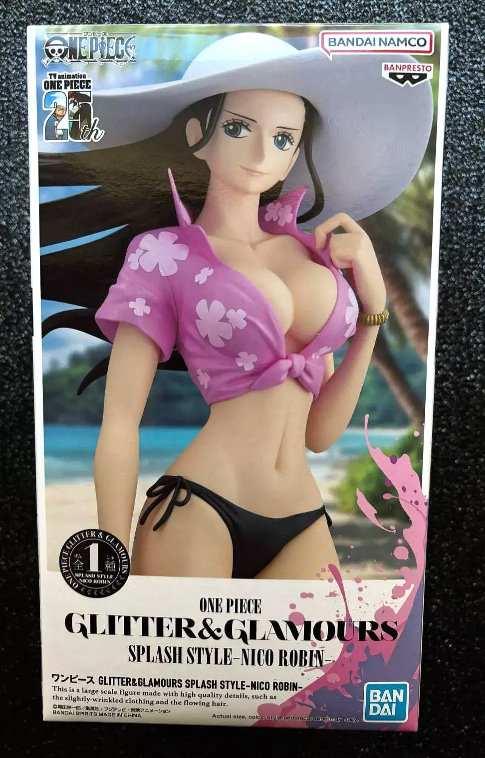 Nico Robin Glitter & Glamours Splash Style One Piece 9" Figure Banpresto Bandai