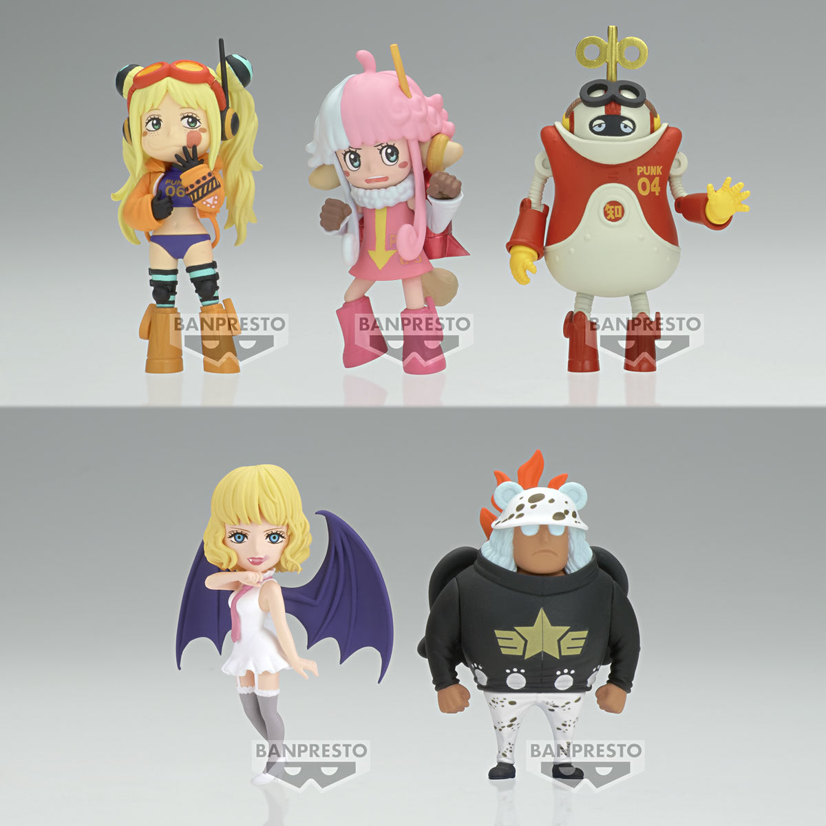 One Piece WCF Vol. 5 World Collectable Mini-Figure Egghead Island One Piece Set Banpresto Bandai