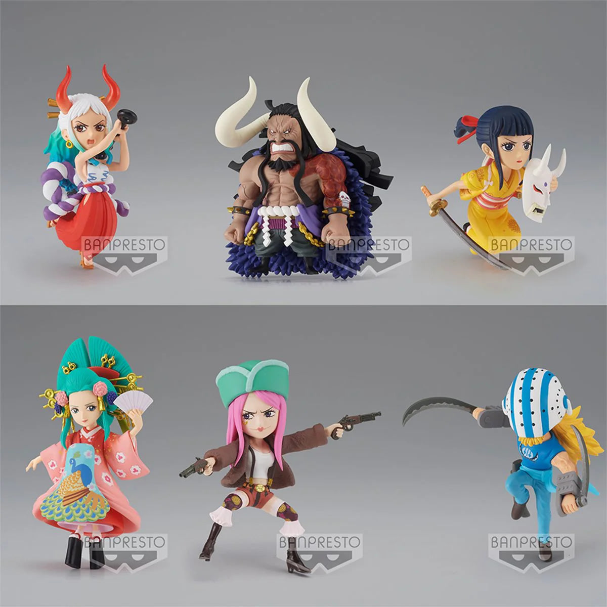 One Piece WCF Vol. 8 World Collectable Mini-Figure Set The Great Pirates 100 Landscapes Banpresto