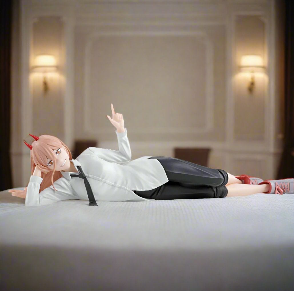 Power Lying Down (Ver. 2) Chainsaw Man Figure Banpresto Bandai