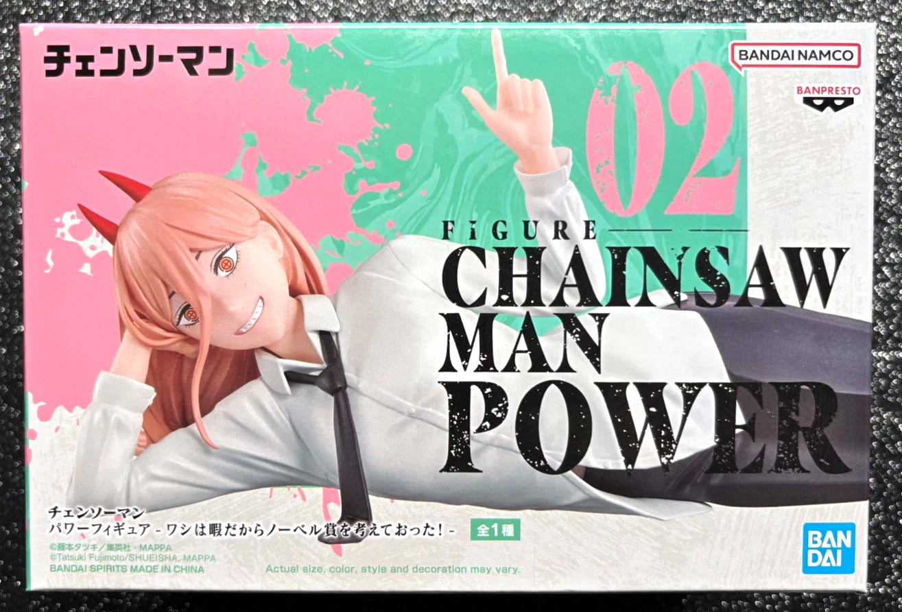 Power 'Thinking About the Nobel Prize' Chainsaw Man Figure