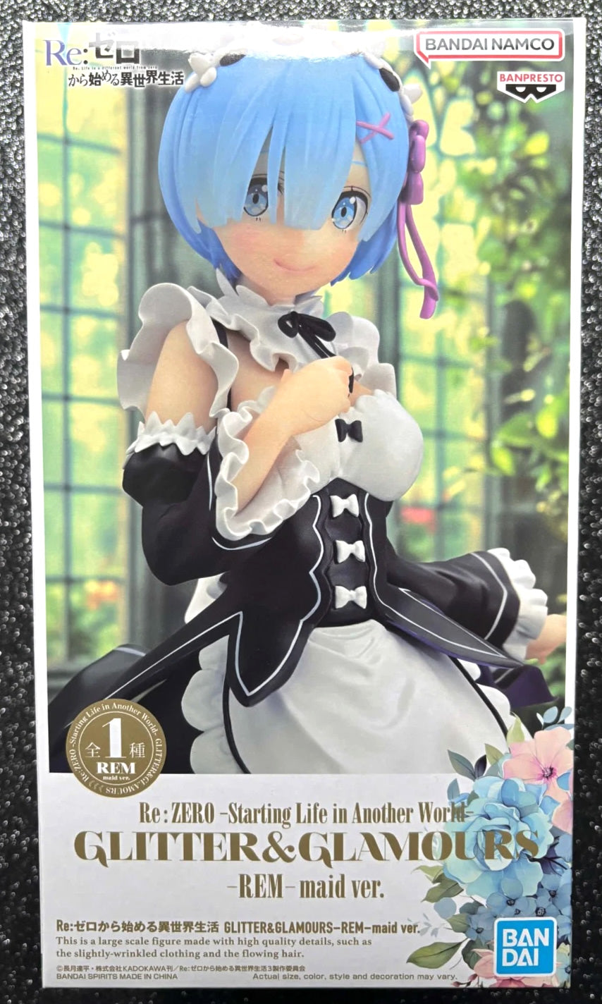 Rem (Maid Ver.) Glitter & Glamours Re:Zero Starting Life in Another World Figure