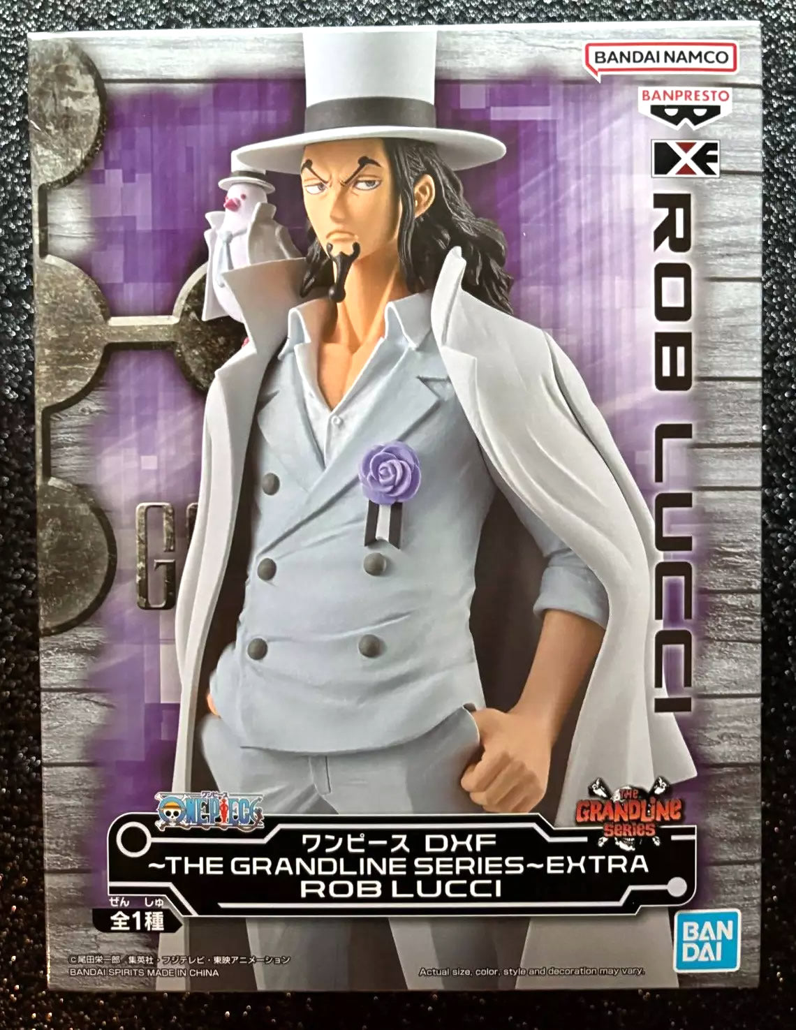 Rob Lucci The Grandline Series DXF Extra One Piece Figure Banpresto Bandai