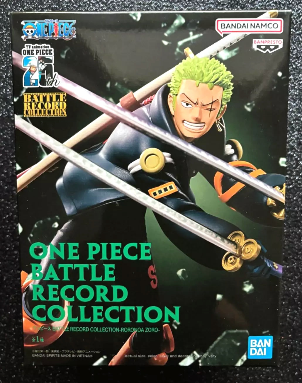 Roronoa Zoro Battle Record Collection Egghead Arc One Piece Figure Banpresto Bandai
