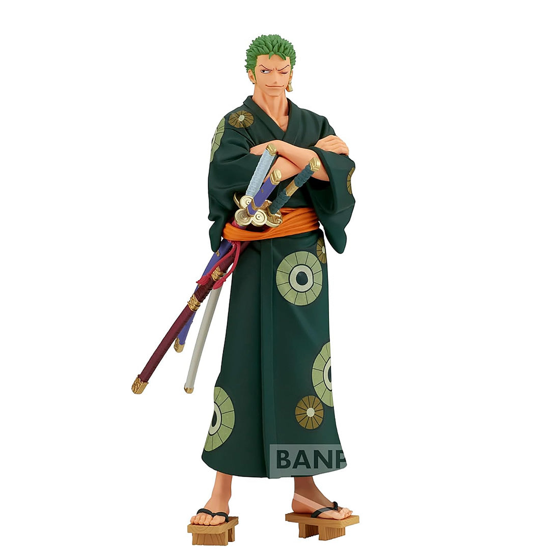 Roronoa Zoro (Yukata Ver.) The Grandline Series Wano Country DXF One Piece Figure