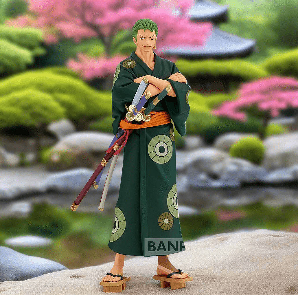 Roronoa Zoro (Yukata Ver.) The Grandline Series Wano Country DXF One Piece Figure