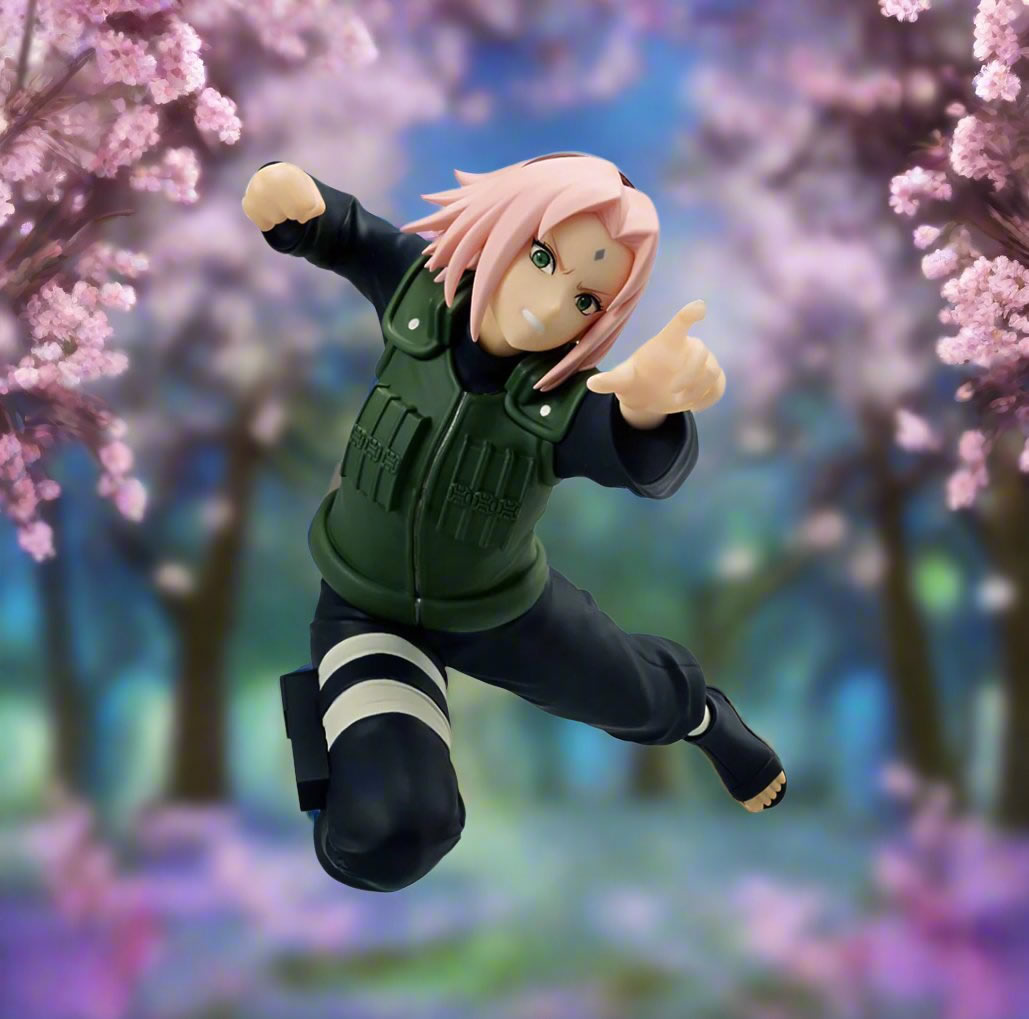 Sakura Haruno II Vibration Stars Naruto Shippuden Figure Banpresto Bandai