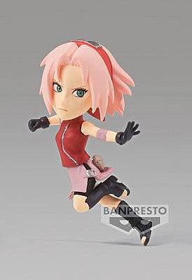 Sakura Haruno WCF World Collectable Mini-Figure (A) Naruto Shippuden Banpresto Bandai