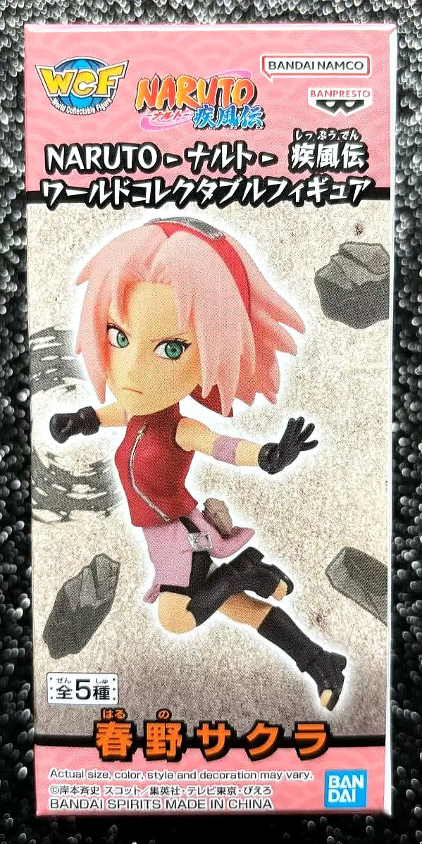 Sakura Haruno WCF World Collectable Mini-Figure (A) Naruto Shippuden Banpresto Bandai