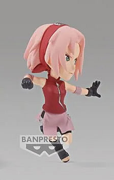 Sakura Haruno WCF World Collectable Mini-Figure (A) Naruto Shippuden Banpresto Bandai