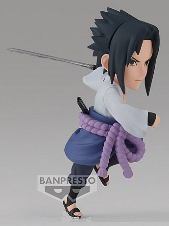 Sasuke Uchiha WCF World Collectable Mini-Figure (A) Naruto Shippuden Banpresto Bandai