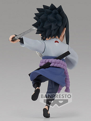 Sasuke Uchiha WCF World Collectable Mini-Figure (A) Naruto Shippuden Banpresto Bandai