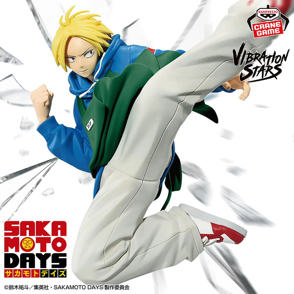 Shin Asakura Vibration Stars Sakamoto Days Figure Banpresto Bandai