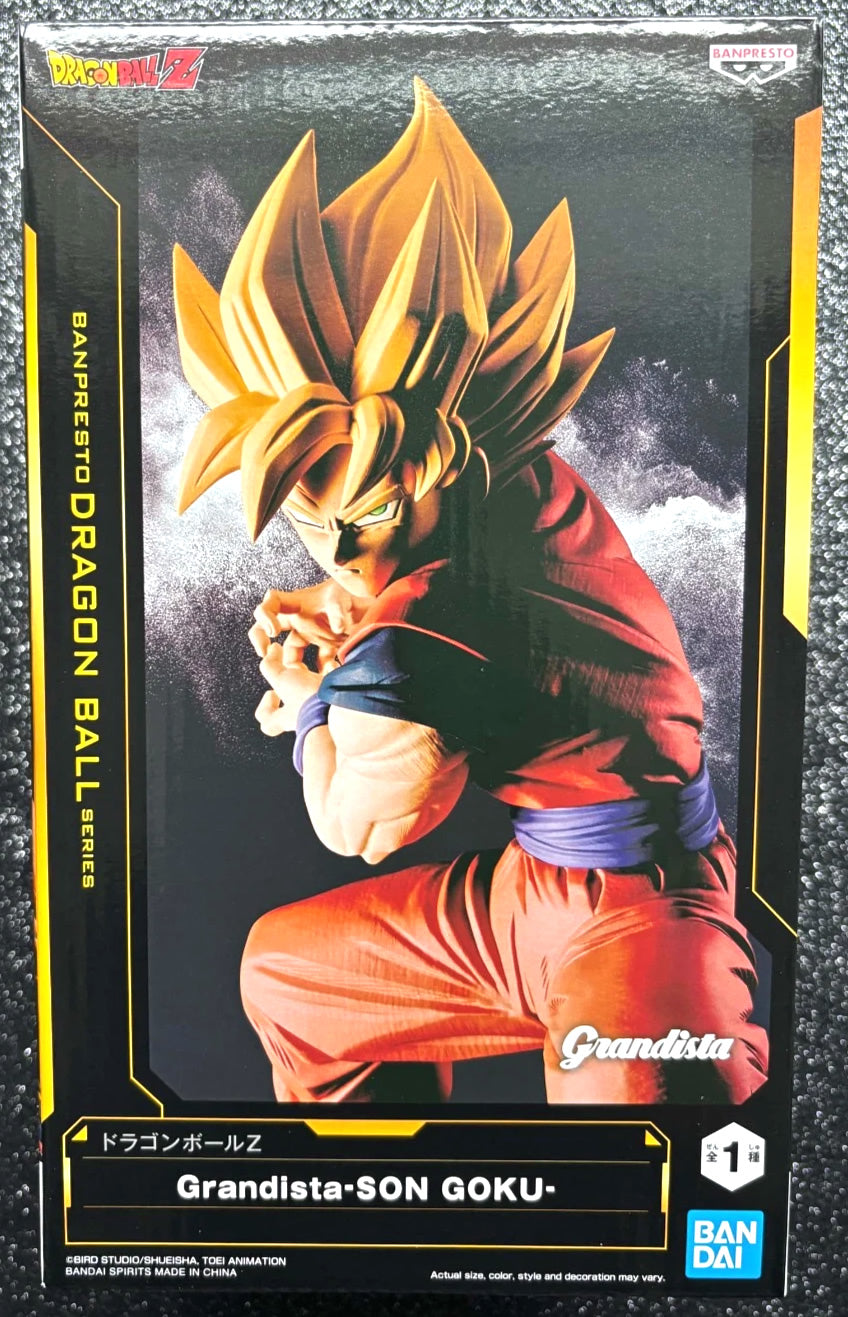 Son Goku Grandista Super Saiyan Dragon Ball Z Figure Banpresto Bandai
