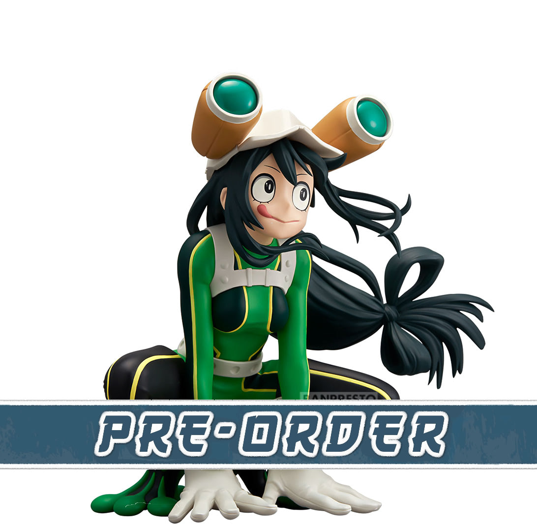Tsuyu Asui Glitter & Glamours My Hero Academia Figure Banpresto Bandai
