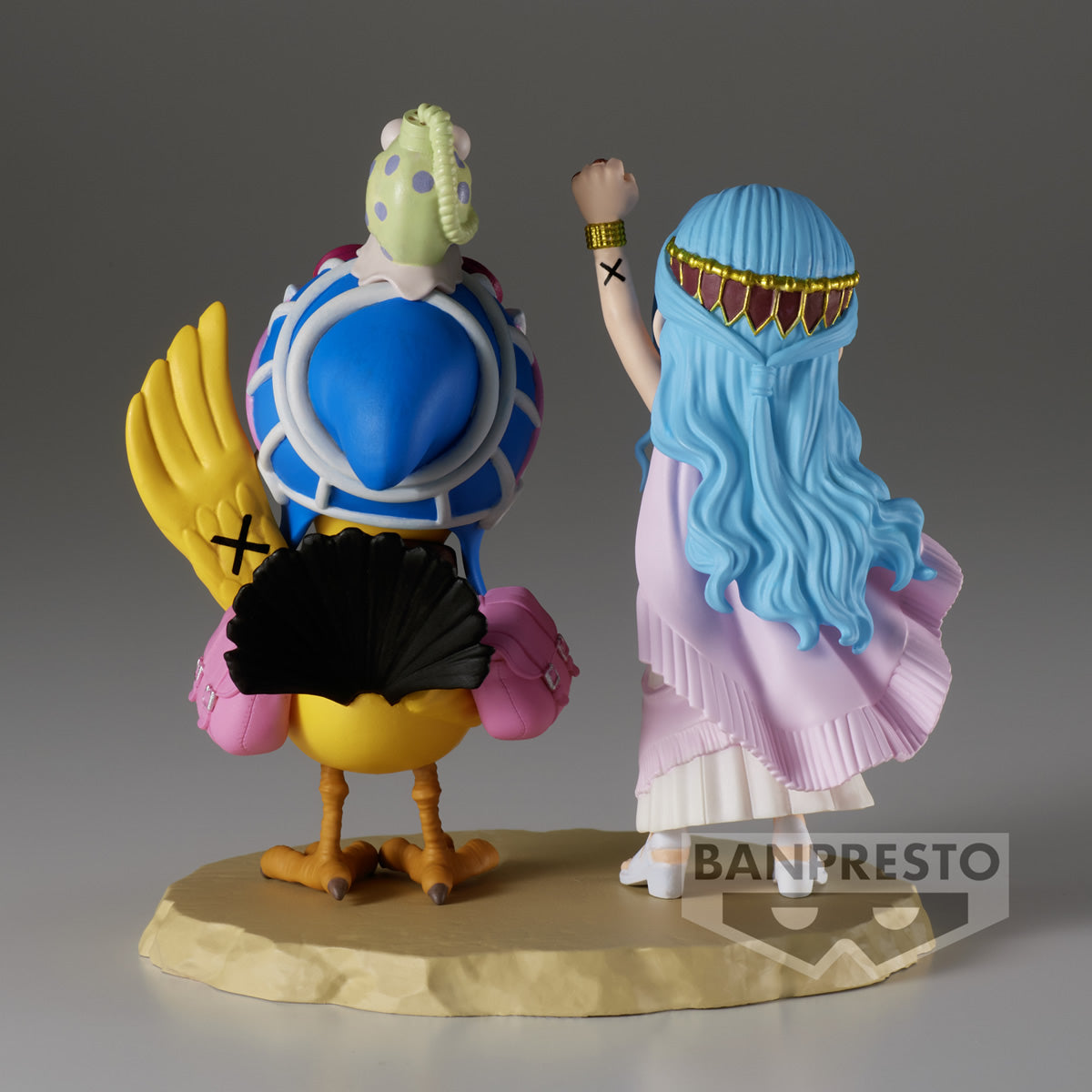 Nefertari Vivi & Karoo Log Stories WCF World Collectable Mini-Figure One Piece Banpresto