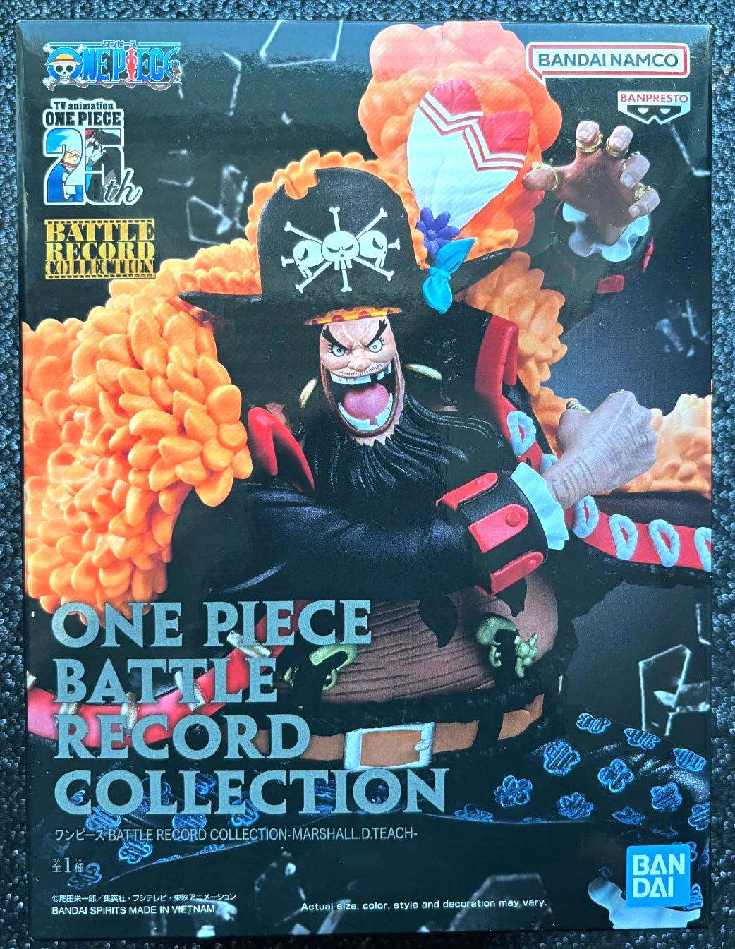 Blackbeard Marshall D. Teach Battle Record Collection One Piece Figure Banpresto