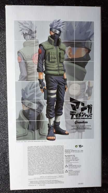 Kakashi Hatake Grandista Naruto Shippuden (Manga Dimensions) 11" Figure