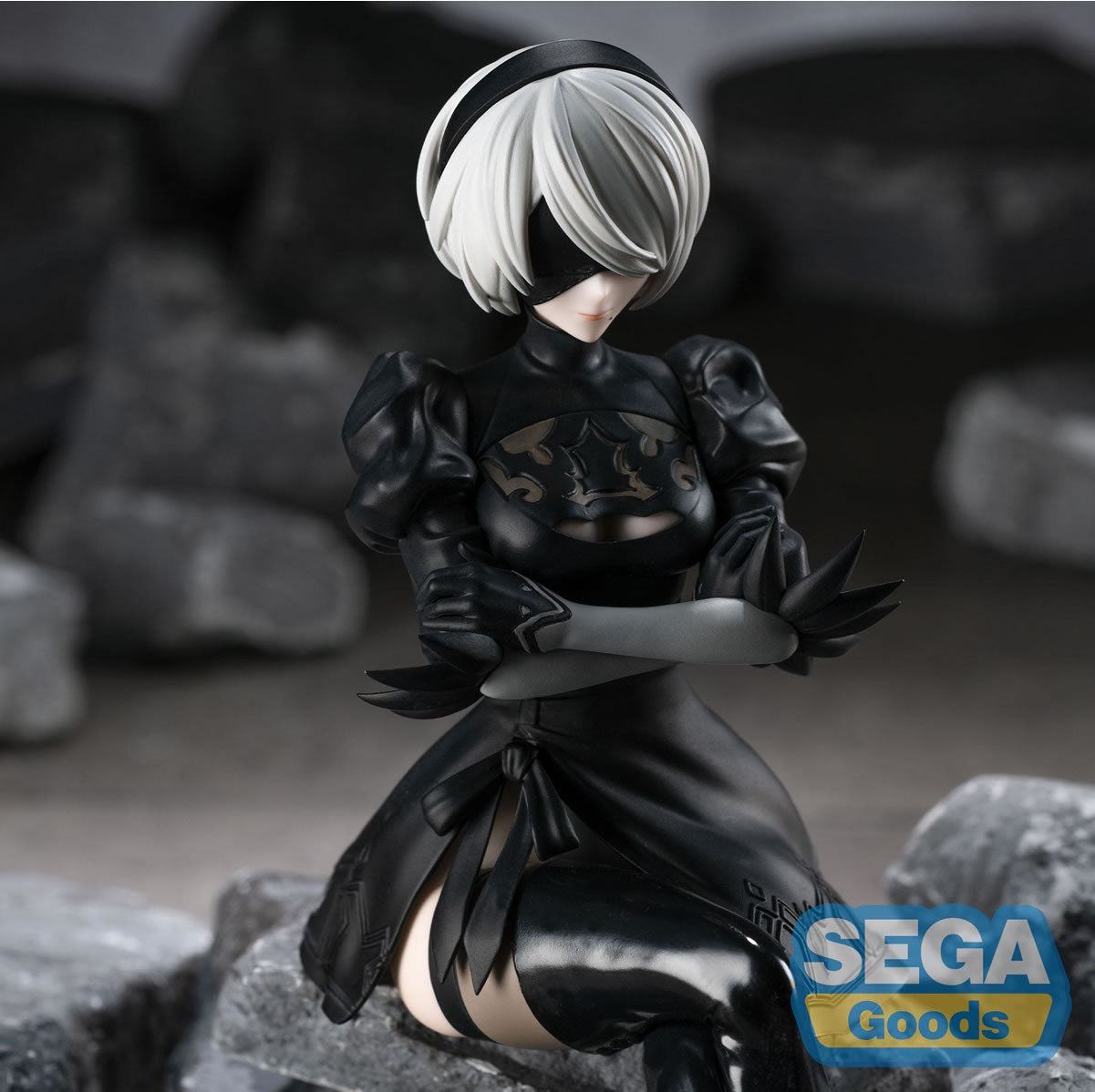 2B Premium Perching Chokonose Nier Automata Ver1.1a Figure Sega