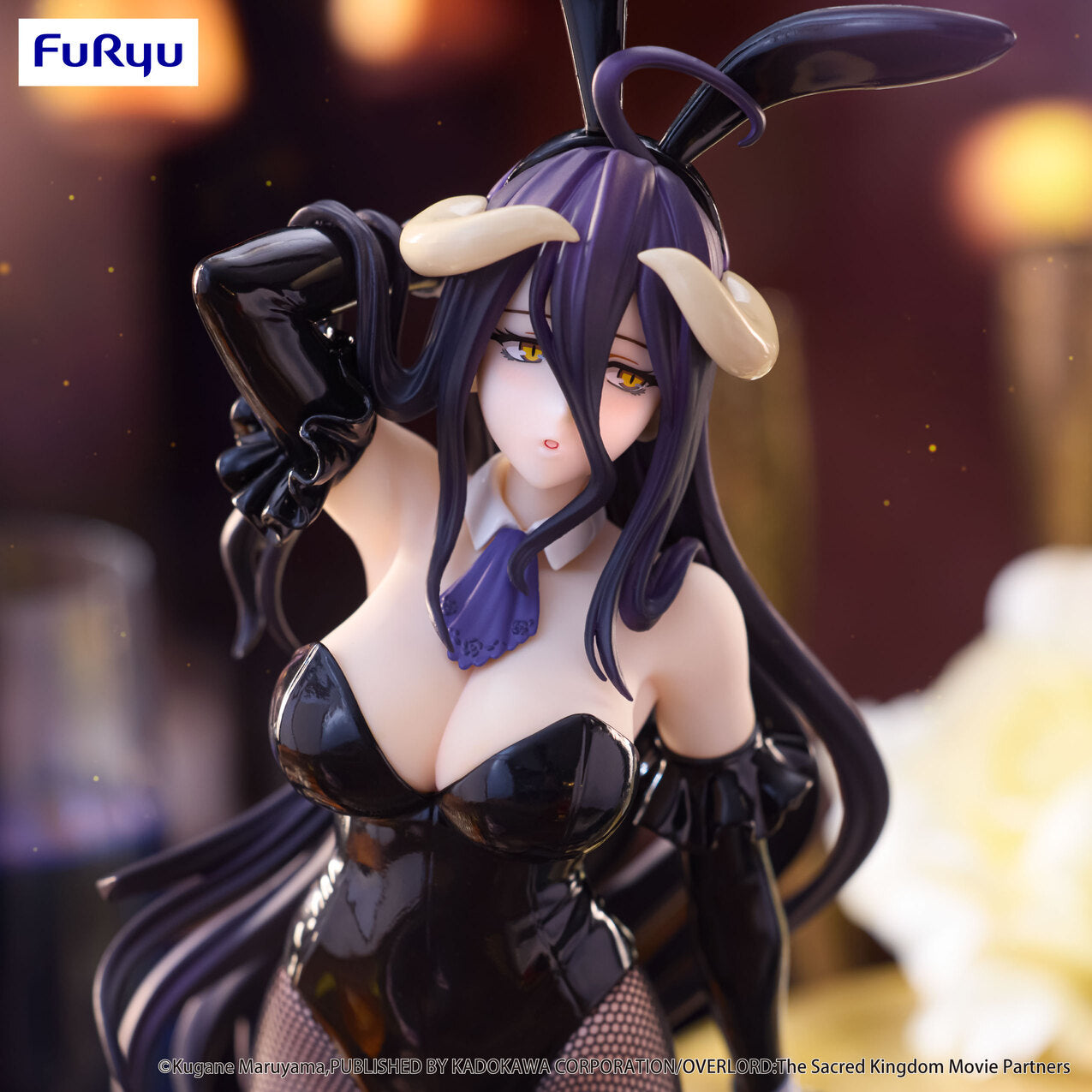 Albedo BiCute Bunnies (Black Ver.) Overlord Figure Furyu