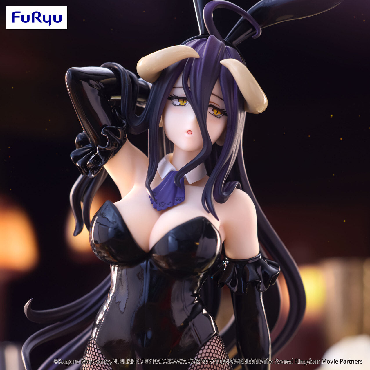 Albedo BiCute Bunnies (Black Ver.) Overlord Figure Furyu