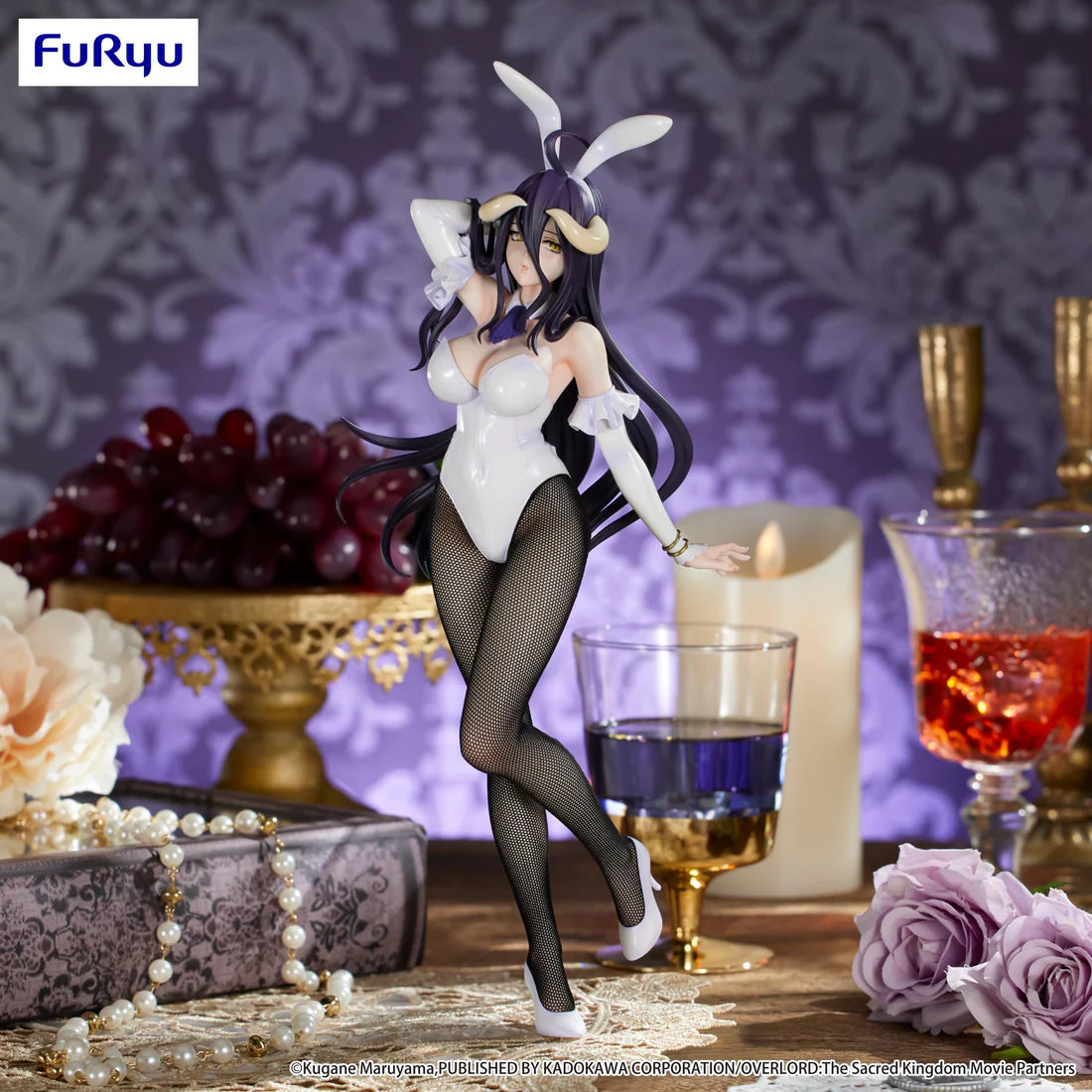 Albedo BiCute Bunnies (White Ver.) Overlord Figure FuRyu