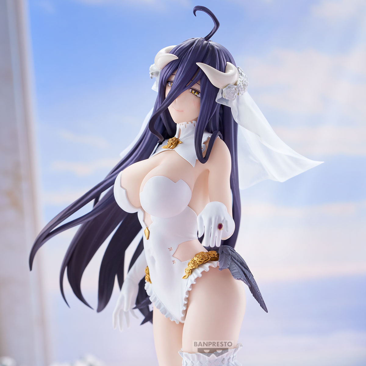 Albedo (Wedding Ver.) Glitter & Glamours Overlord Figure Banpresto