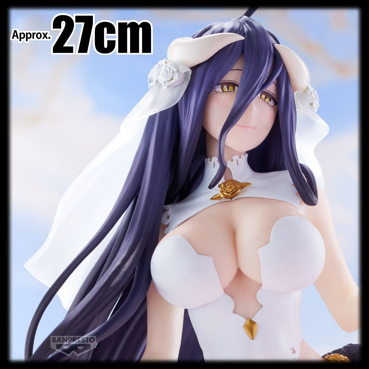 Albedo (Wedding Ver.) Glitter & Glamours Overlord Figure Banpresto