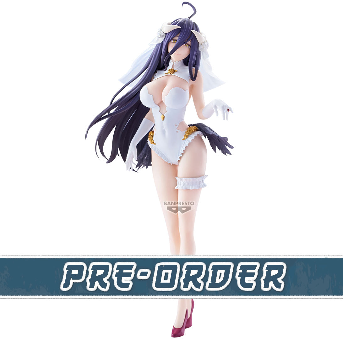 Albedo (Wedding Ver.) Glitter & Glamours Overlord Figure Banpresto