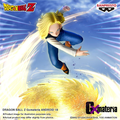 Android 18 Gx Materia Dragon Ball Z Figure by Banpresto