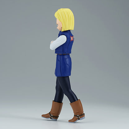 Android 18 Solid Edge Works Dragon Ball Z Figure Banpresto Bandai