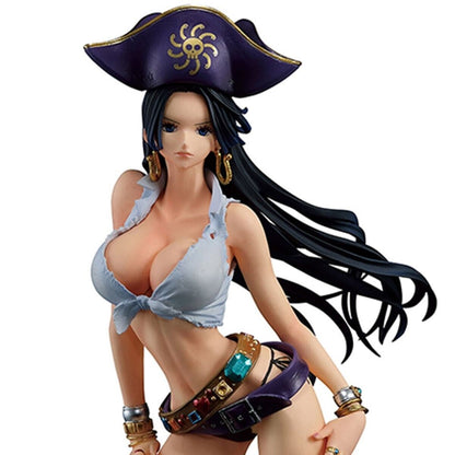 Boa Hancock One Piece 9" Statue Flag Diamond Ship by Banpresto Chronicle